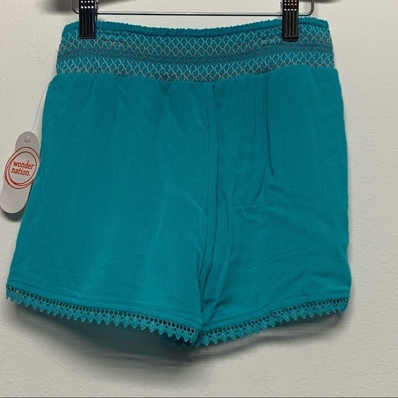Wonder Nation | Girls Size S(6/6X) | Teal Shorts & Orange Tank Summer Outfit NWT - Picture 9 of 12